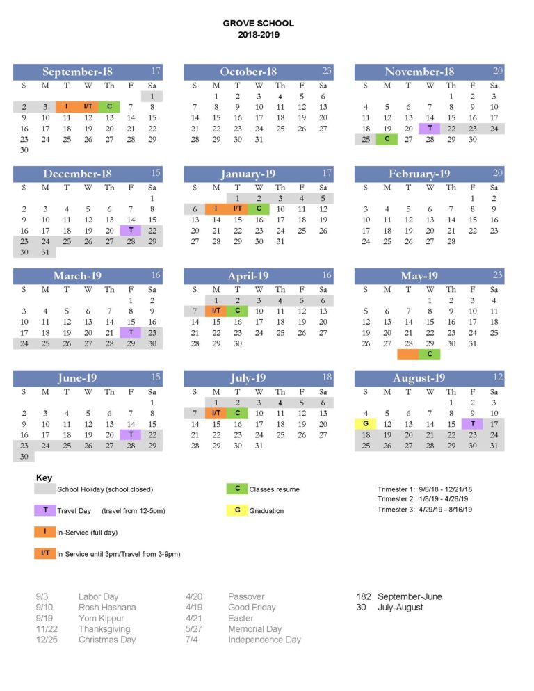 2018-2019-calendar-grove-school